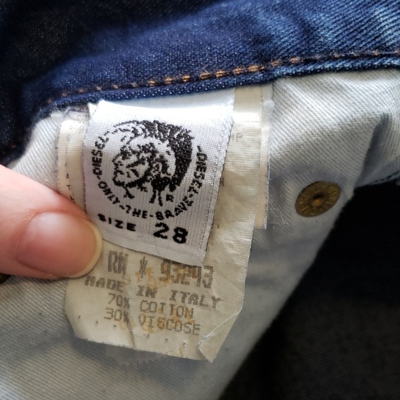 Diesel Women's Keetar Straight Leg Jeans 28 x 31 - Picture 4 of 8